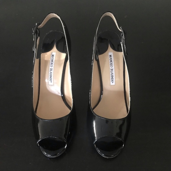 Manolo Blahnik “Score” Pumps, size 37.5 - Picture 3 of 5